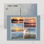 Sunset Briefkaart (Voorkant / Achterkant)