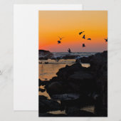 Sunset Briefpapier (Voorkant / Achterkant)