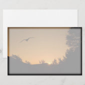 Sunset-Briefpapier Briefpapier (Voorkant / Achterkant)