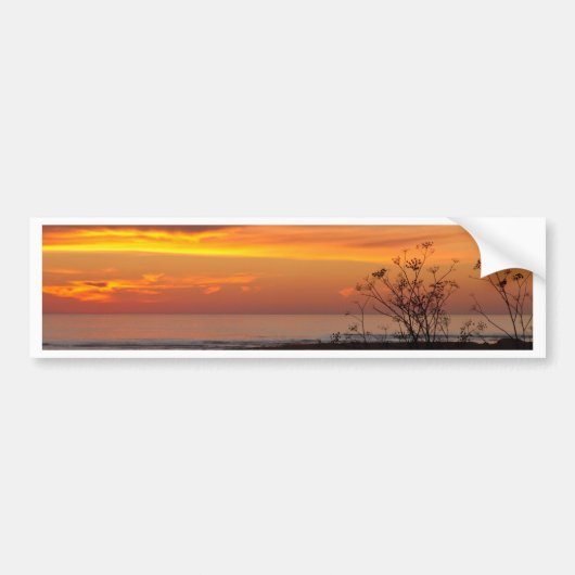 Sunset Bumpersticker (Voorkant)