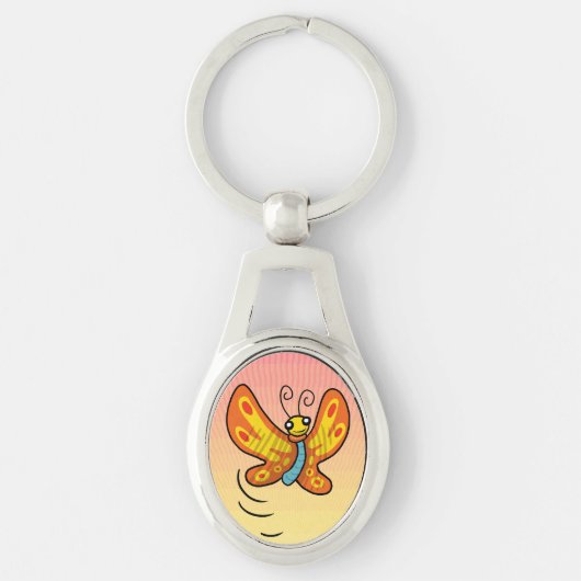 Sunset Buttah Fly Sleutelhanger (Voorkant)