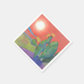 Sunset Cactus servet (Hoek)