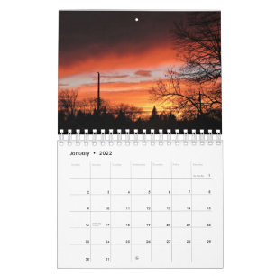 Sunset Calendar Kalender
