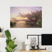 Sunset, Camargue Poster (Thuiskantoor)