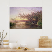 Sunset, Camargue Poster (Keuken)