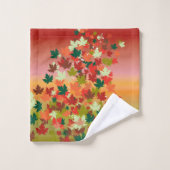 Sunset canadien (Gant de toilette)