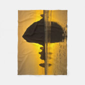 Sunset, Cannon Beach, Oregon, Verenigde Staten van Fleece Deken (Voorkant)