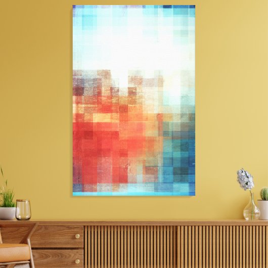 Sunset Canvas Afdruk (Insitu (Woonkamer))