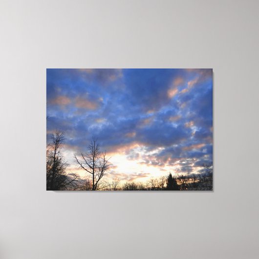 Sunset Canvas Afdruk (Voorkant)