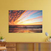 Sunset Canvas Afdruk (Insitu (Woonkamer))