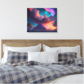Sunset Canvas Afdruk (Insitu (Slaapkamer))