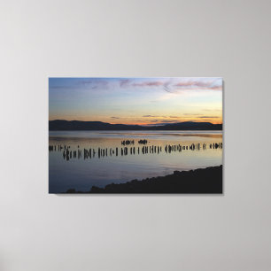 Sunset Canvas Afdruk