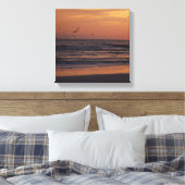 Sunset Canvas Afdruk (Insitu (Slaapkamer))