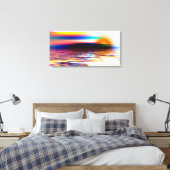 Sunset Canvas Afdruk (Insitu (Slaapkamer))