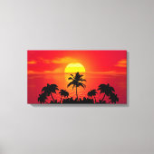 Sunset Canvas Afdruk (Voorkant)