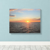 Sunset Canvas Afdruk (Insitu (Houten vloer))