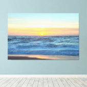 Sunset Canvas Afdruk (Insitu (Houten vloer))