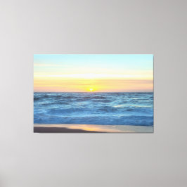 Sunset Canvas Afdruk