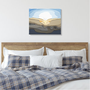 SUNSET CANVAS AFDRUK