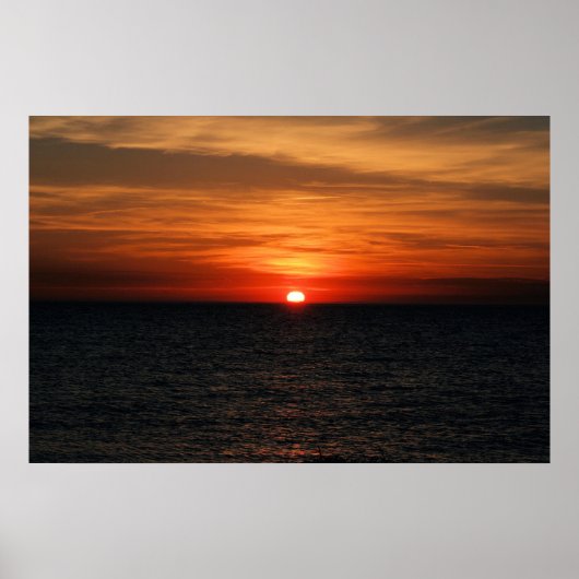 Sunset Cape May Sunset Beach Poster (Voorkant)