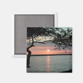 Sunset Carmel, Ca. Magneet (Voorkant / Achterkant)