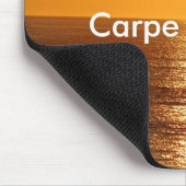 Sunset, Carpe Diem - Gepersonaliseerd Muismat (Hoek)