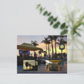 Sunset Celebration Briefkaart - Fort Myers Beach (Staand voorkant)