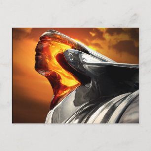 Sunset Chief Pontiac Chieftain Classic Car Briefkaart