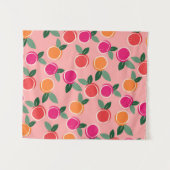 Sunset Citrus Symphony Wandkleed (Voorkant (horizontaal))