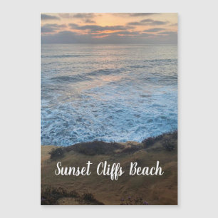 Sunset Cliffs Beach Magnet