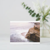 Sunset Cliffs San Diego CA Briefkaart (Staand voorkant)