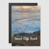 Sunset Cliffs Strandmagneet (Voorkant / Achterkant)
