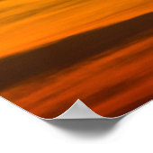 Sunset Closeup, Michigan. Poster (Hoek)