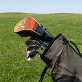 Sunset Clouds and Sailboat Seascape Golfheadcover (Insitu)