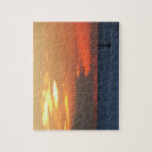 Sunset Clouds and Sailboat Seascape Legpuzzel (Verticaal)