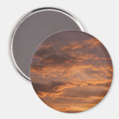 Sunset Clouds I Colorful Sky Photography Magneet (Voorkant / Achterkant)