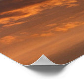 Sunset Clouds I Colorful Sky Photography Poster (Hoek)