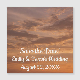 Sunset Clouds II Pastel Abstracte Natuur