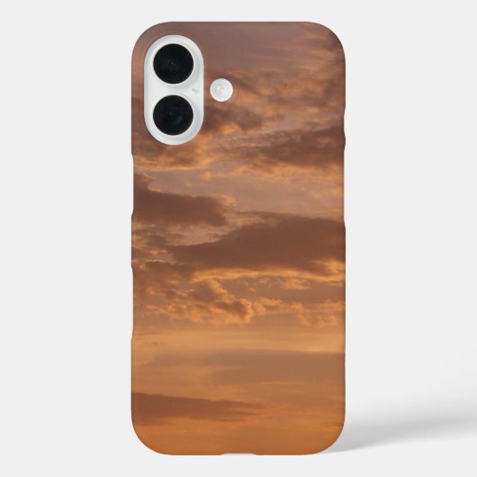 Sunset Clouds II Pastel Abstracte Natuur Case-Mate iPhone Case (Achterkant)