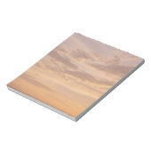 Sunset Clouds II Pastel Abstracte Natuur Notitieblok (Gedraaid)