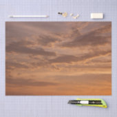 Sunset Clouds II Pastel Abstracte Natuur Tissuepapier (Craft)