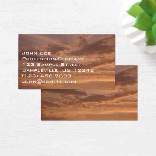 Sunset Clouds II Pastel Nature Abstraite (Bureau)