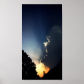 Sunset Clouds Poster (Voorkant)