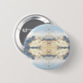 Sunset Collage Tie Dye Ronde Button 5,7 Cm (Voorkant /achterkant)