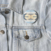 Sunset Collage Tie Dye Ronde Button 5,7 Cm (In situ)