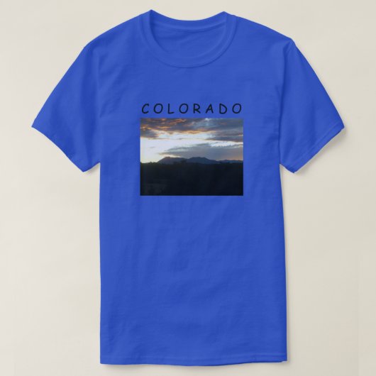 Sunset Colorado T-Shirt (Design devant)