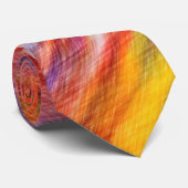Sunset Colors Stropdas Abstract (Opgerold)