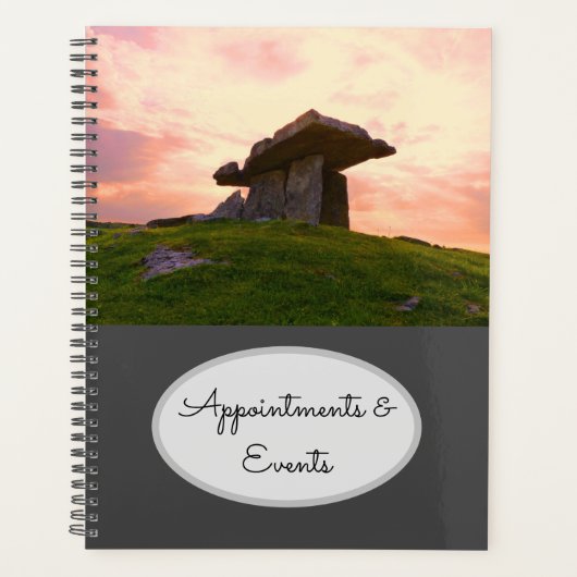 Sunset Comté Clare Dolmen Personnalisable (Devant)