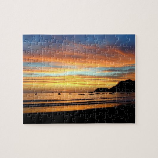 Sunset Costa Rica Legpuzzel (Horizontaal)