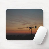 Sunset Crane Mousepad Muismat (Met muis)